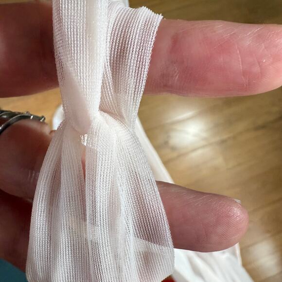 Vintage Van Raalte Babydoll Nightgown Women size 36 Nylon Gown Pink Coquette 60s - Picture 8 of 11